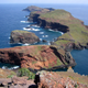 Peninsula at the eastern tip of Madeira with islands São Lourenço and Agostinho. Plasticrust likely adheres to the island’s shoreline as waves pulverize plastic pollution against the volcanic rocks.